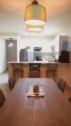 Updated kitchen with appliances, granite counters, cabinets in PH CasaMar San Carlos Panama