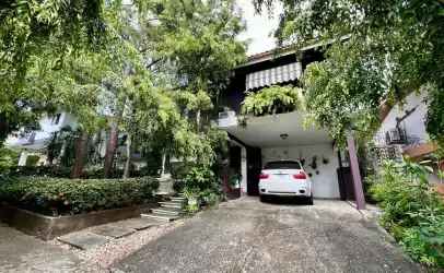Exterior multi-story home with garden, carport, balcony and driveway in Rio Hato Panama