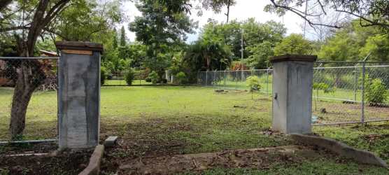 Residential lot with fencing, water tank and trees for sale in La Laguna San Carlos Panama