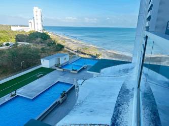 Direct beach access pathway from PH Nueva Gorgona Playa Gorgona Panama