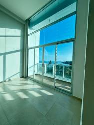 Poolside relaxation area with ocean views PH Nueva Gorgona Panama