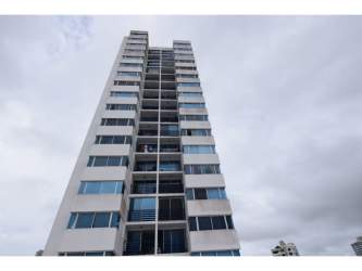 Rooftop swimming pool with panoramic city skyline views PH Crystal Blue Hato Pintado
