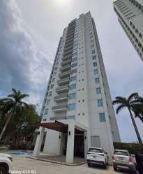 Luxury infinity swimming pool with sun loungers and Pacific Ocean view at PH Rio Mar, Nueva Gorgona Panama