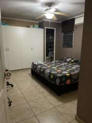 Bright living dining room with porcelain floors in Brisas del Golf Arraiján Panama house rental