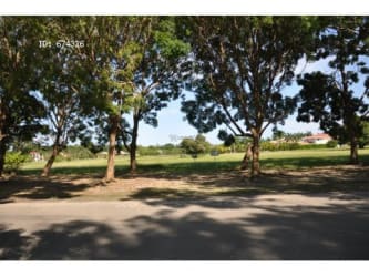 Lake + open space vacant lot within exclusive Buenaventura golf beachfront resort community Coclé Panama