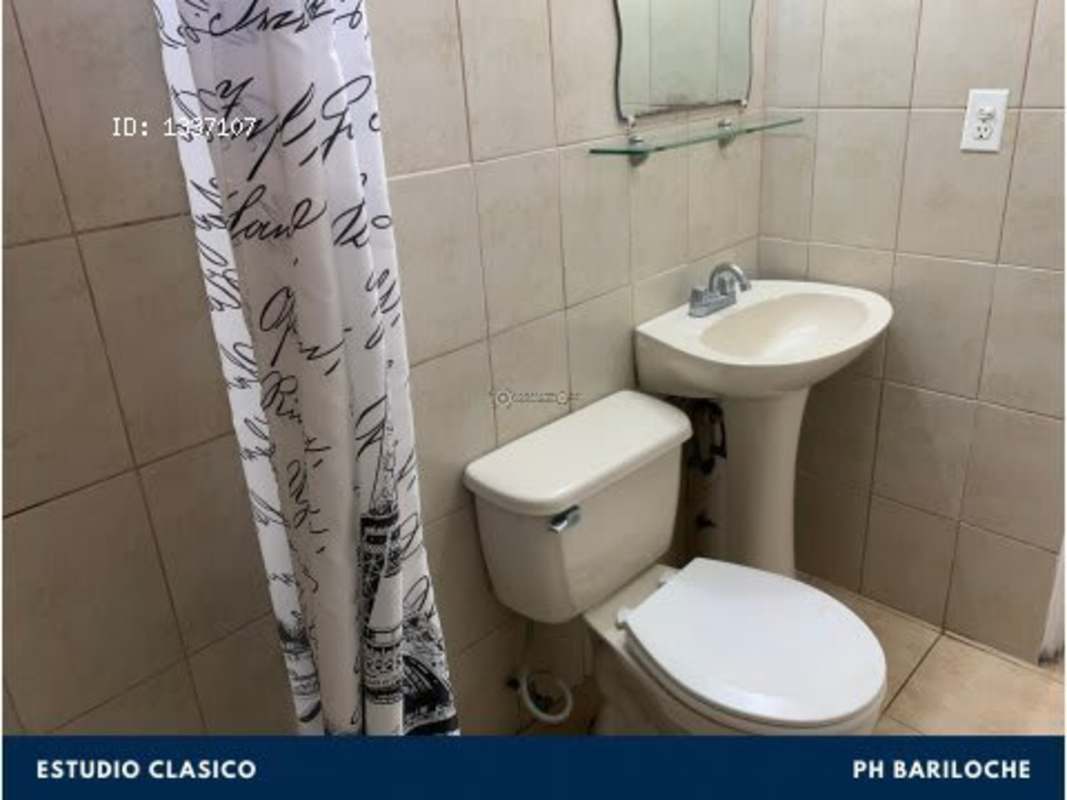 Kitchenette with granite countertop, stove, fridge in PH Bariloche El Cangrejo Panama